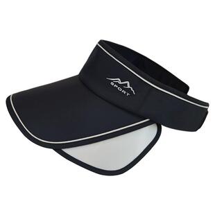 大帽檐遮阳帽子男新款夏季防紫外线可拉伸骑行登山空顶帽男防晒帽