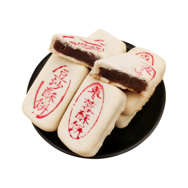 清真桂顺斋天津奶香方酥枣泥豆沙