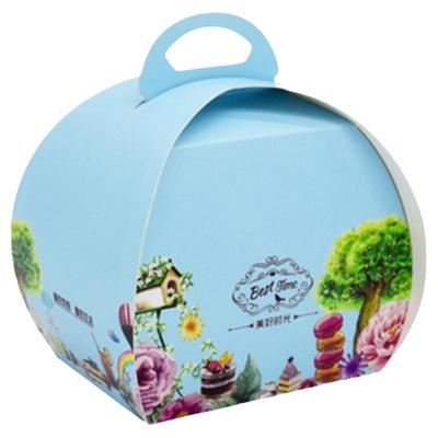 包邮手提慕斯蛋糕西点圆形100个