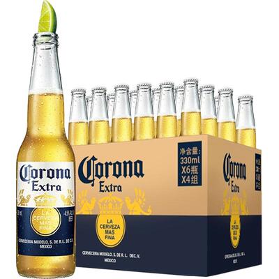 科罗娜啤酒墨西哥风味330ml*24瓶
