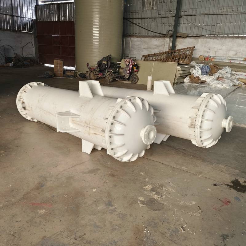 PP冷凝器换热器pp降膜吸收塔腐蚀性物料降膜吸收器PP卧式冷凝器