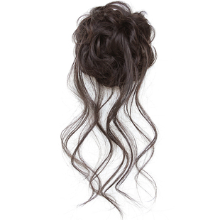 抽丝龙须丸子头假发女加大蓬松花苞头盘发圈新中式古风发髻假发包