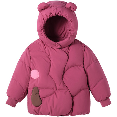 贝肽斯儿童羽绒服加厚保暖三防