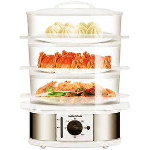 摩飞电蒸锅多功能家用小型大容量mr1148小蒸汽锅电蒸笼蒸菜蒸格