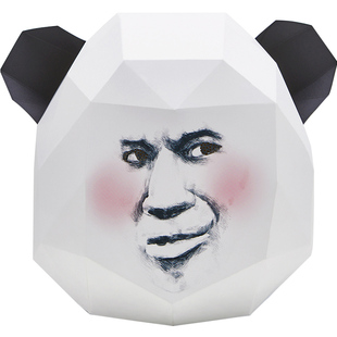 纸无限表情包斗图纸模面具头套动漫周边二次元cos搞怪滑稽愚人节