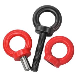 12.9级黑色吊环螺丝高强度模具起重吊环螺栓MM6M8m10m12m16m20m24