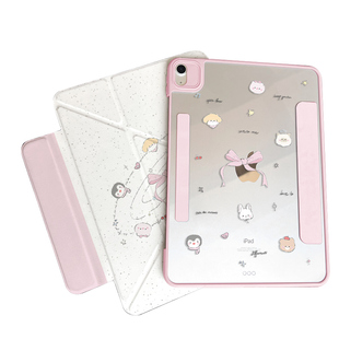 morock【插画师联名】苹果平板保护壳适用ipadair保护套ipad11保护套pro壳子mini7亚克力y型air6/5/4pad外壳