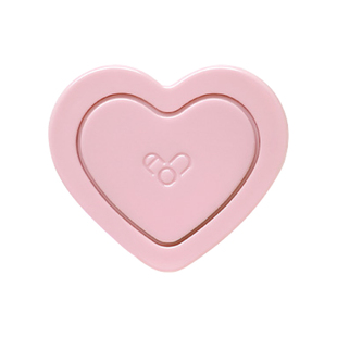 柳智敏同款aou爱心腮红膏哑光softcream奶油单色腮红粉膏唇膏韩国