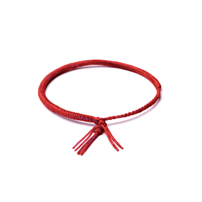 红绳本命年手链编织小众设计