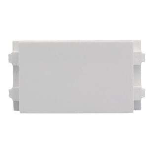 128型填空件模块空白模块填空件空白板填补空缺专用模块空位挡板