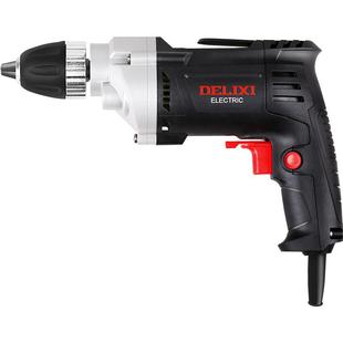 德力西电气手电钻多功能带有线交流冲击钻插电钻电动工具家用220v