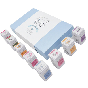 【节日礼物】水果茶冷泡4味8罐袋泡茶果粒茶花茶礼盒装女生日送礼