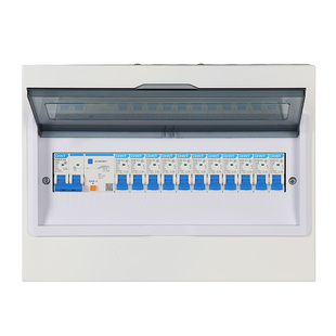 强电箱成套配电箱家用漏电空气开关盒子明暗装PZ30照明小电箱16位