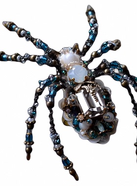 拉脱维亚代购水晶戒指Spider手作