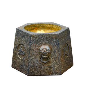 复古流水摆件循环水桌面喷泉财源滚滚流水生财办公室店铺开业送礼