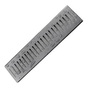 加厚枪灰色地漏盖长方形地沟盖板淋浴房浴室阳台下水道长条水篦子