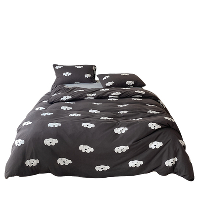 A类泰迪狗超柔针织天竺棉四件套