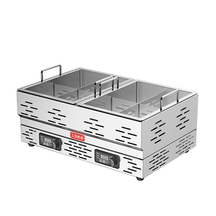 艾朗西厨电磁关东煮机器商用电关东煮专用锅串串香麻辣烫九宫格