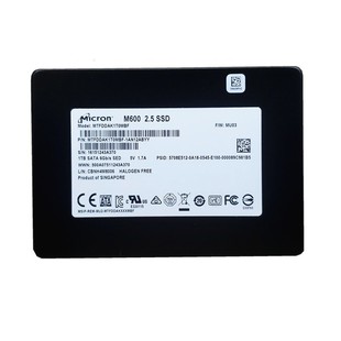MICRON/美光M600/1300 1T SATA 固态SSD台式机笔记本硬盘MLC颗粒
