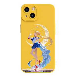 月野兔美少女手机壳适用iPhone17pro max镜面苹果16pro补妆镜1312OPPOReno14水冰月三星S25华为P80VIVO小米15