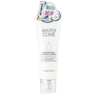 香港water come水之蔻雪肌净白洁面乳美白保湿深层清洁洗面奶提亮