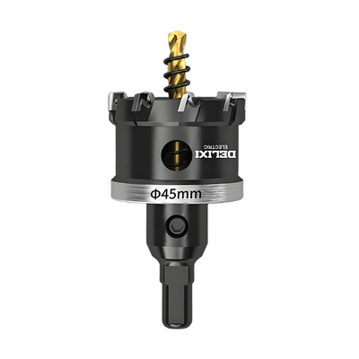 德力西电气高硬度不锈钢开孔器304专用打孔钻头铝合金属钢铁板皮