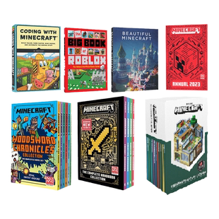 MC我的世界官方小说 1-23册 英文原版 The Official Minecraft Guide Collection  Minecraft （可单拍）青少年冒险故事游戏书