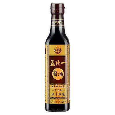 五比一酿造酱油先市0添加