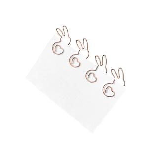 芯苼 创意回形针花艺材料手工办公工具回形针花束鲜花卡片纯手工