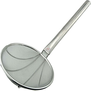旺利来不锈钢漏勺长柄网漏家用笊篱油炸捞篱厨房加长捞勺酒店用品
