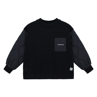 派町童装儿童加绒卫衣2025新款男童秋冬长袖男孩卫衣冬季加厚上衣