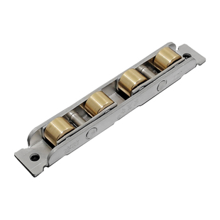 老式塑钢门窗滑轮不锈钢轴承铜轮玻璃移门轮子轴承滚轮平轮凹槽轮