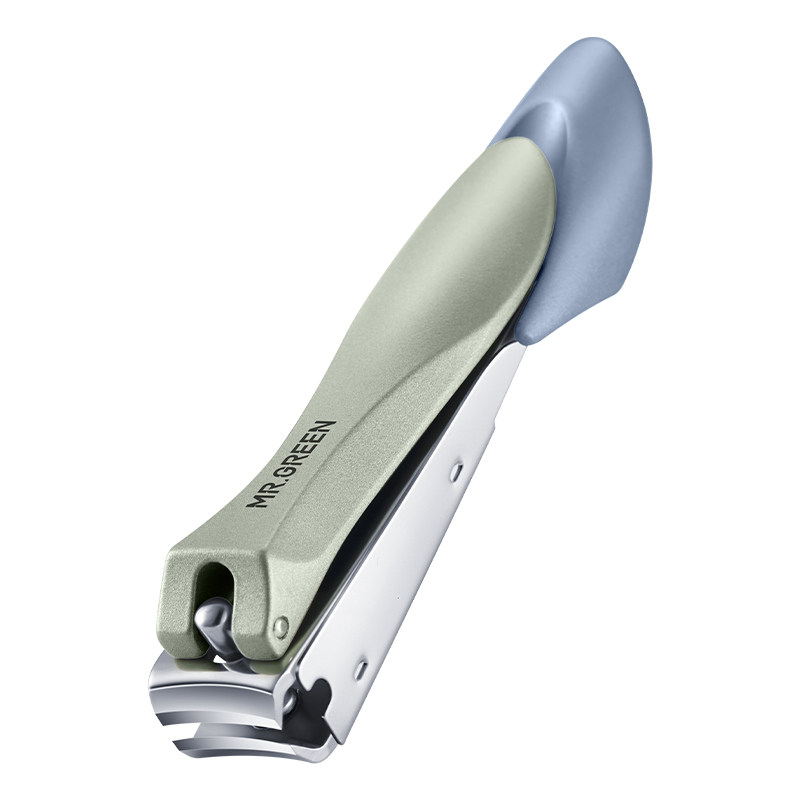 德国mrgreen防飞溅指甲刀单个装修脚指甲剪家用修甲工具斜口彩色