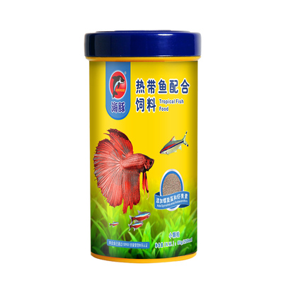海豚鱼粮原生鱼热带鱼小型鱼食