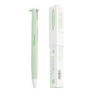 Planwith三色笔多色按动中性笔三合一多功能模块笔彩笔做笔记专用初高中小学生圆珠笔黑色红蓝笔文具用品