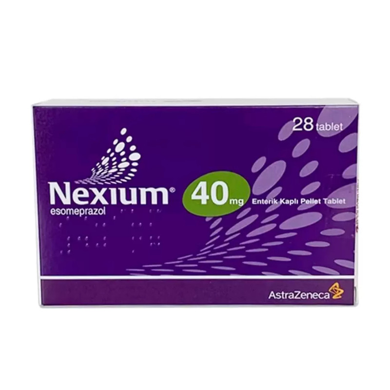 耐信艾司奥美拉唑镁肠溶片40mg*28片/盒欧洲原装进口肠胃慢性胃炎