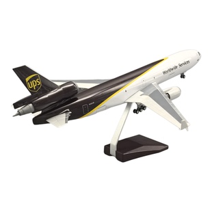 1:130仿真UPS麦道11货机MD11飞机模型拼装摆件礼品礼物47cm