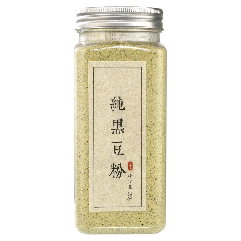 膳磨匠纯黑豆粉东北绿心黑豆熟粉天然粉粉食品