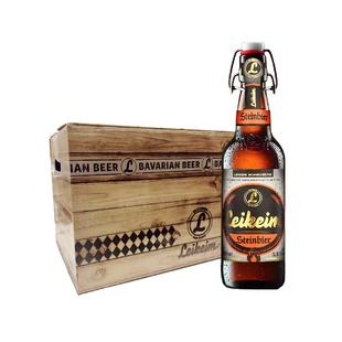 德国原装进口啤酒莱科姆小麦啤酒500ml瓶装莱科姆岩石啤酒秋千盖