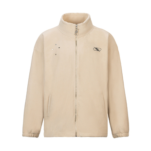 【特价清仓】GRKC吉尔卡克 摇粒绒立领开衫拉链外套秋冬保暖卫衣