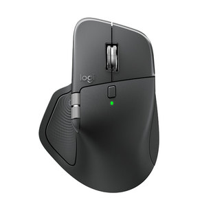 罗技大师MX Master4无线蓝牙鼠标高端商务办公静音笔记本电脑拆包