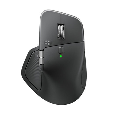 罗技大师MX Master4 MAC无线蓝牙鼠标商务办公静音笔记本电脑拆包