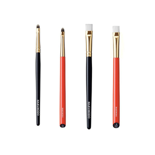 日本专柜白凤堂高端朱轴化妆刷液体膏状眼影刷/眼线刷/细节遮瑕刷