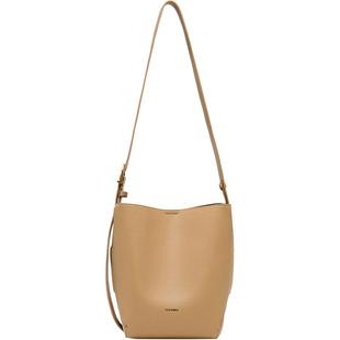 天美意时尚通勤包包女水桶包休闲单肩斜挎包春季新款X3066AX5