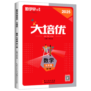 2026春勤学早大培优七八九年级上下册数学人教版RJ 勤学早练名校压轴题初中789年级数学压轴题专项训练同步培优练习册附参考答案