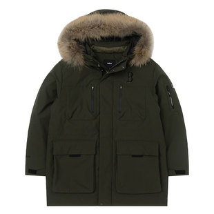 【自营】MLB羽绒服新款男女简约运动服户外休闲复古外套3ADJB0656