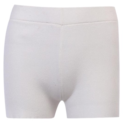 纯色打底裤花边平角短裤