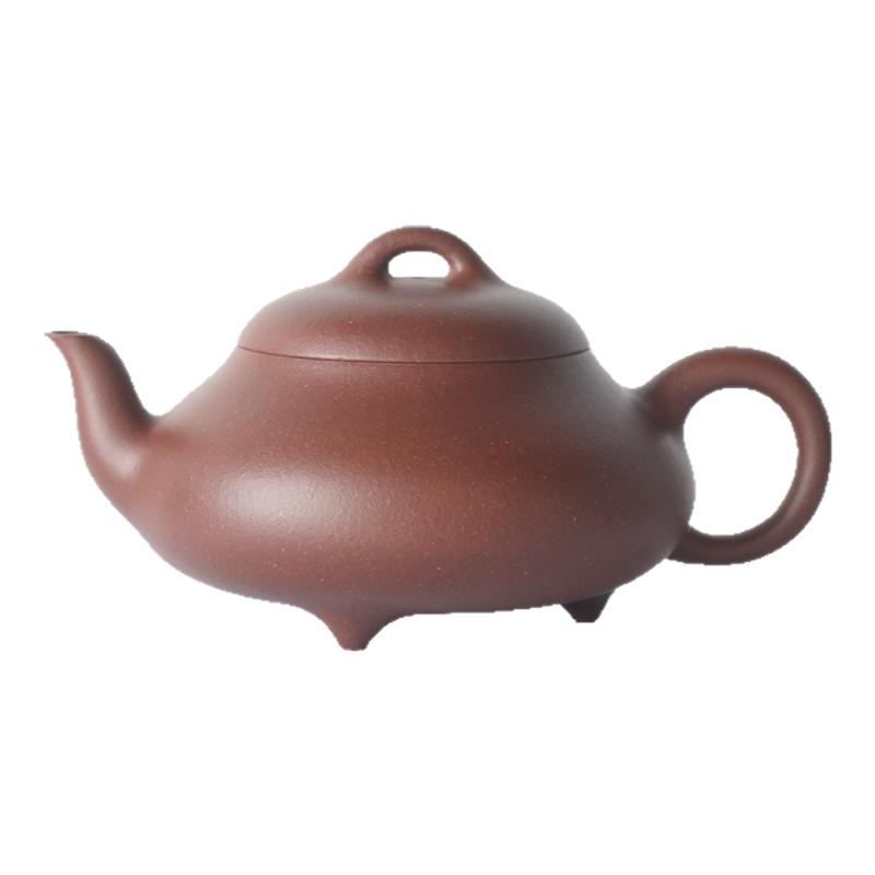 云雅 宜兴紫砂壶纯手工四号井底槽青茶壶单壶170ml顾杏娟汉棠石瓢