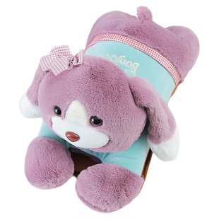 可拆洗充电式热水袋防爆暖手宝注水暖水袋毛绒可爱煖宝宝敷肚子女