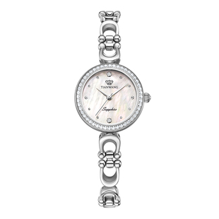 【新年礼物】天王赫拉之环轻奢小众母贝小表盘手链手表女表31585